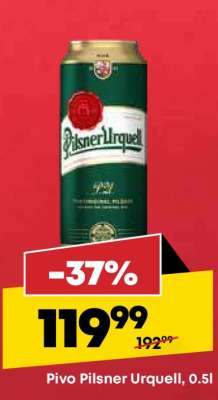 Pivo Pilsner Urquell, 0.5l
