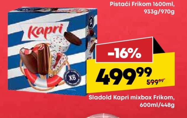 Sladoled Kapri mixbox Frikom