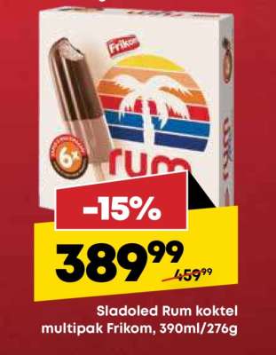 Sladoled Rum koktel