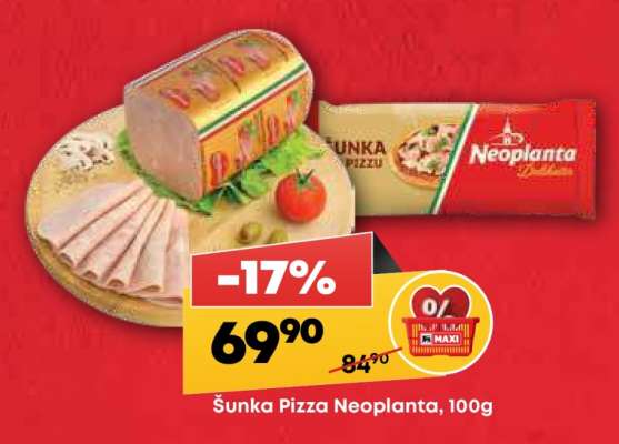 ŠUNKA PIZZA Neoplanta 100g