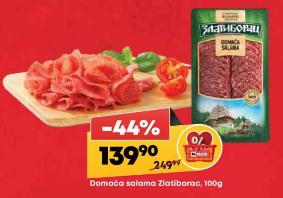 Domaća salama Zlatiborac 100g