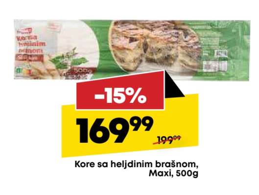 Kore sa heljdinim brašnom Maxi, 500g
