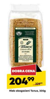Hleb obogaćeni Tonus 300g