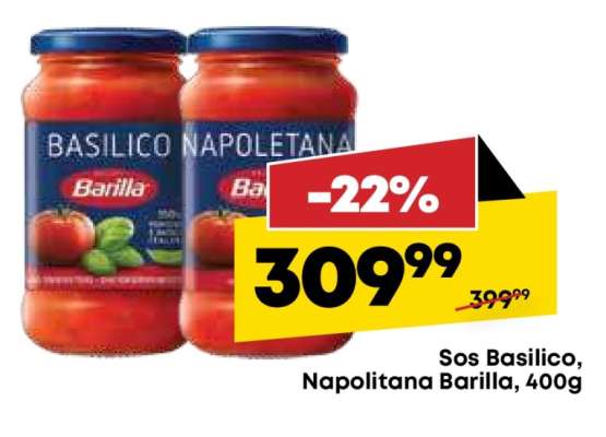Sos Basilico, Napoletana Barilla, 400g