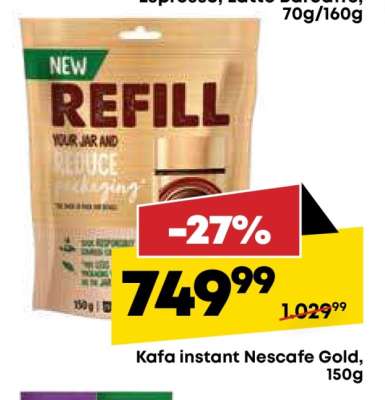 Kafa instant Nescafe Gold