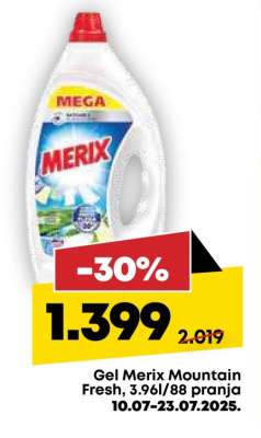 Gel Merix Mountain Fresh