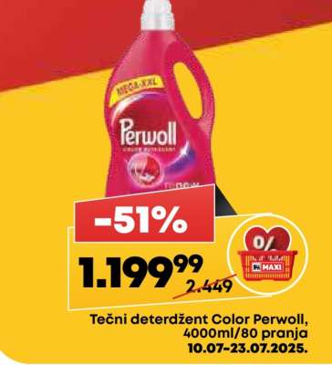 Tečni deterdžent Color Perwoll