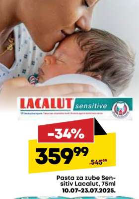 Pasta za zube sensitiv Lacalut 75ml