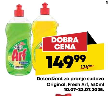 Deterdžent za pranje sudova