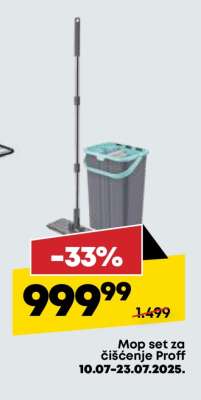 Mop set za čišćenje Proff
