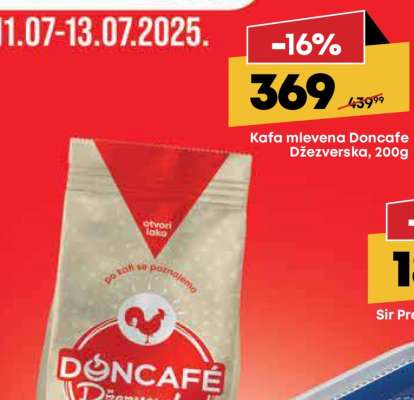 Kafa mlevena Doncafe Džezverska, 200g