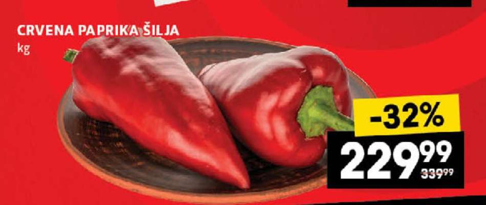 Crvena paprika šilja