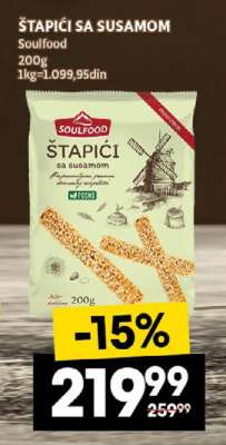 ŠTAPIĆI SA SUSAMOM