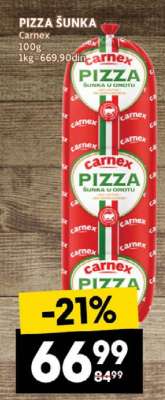 PIZZA ŠUNKA