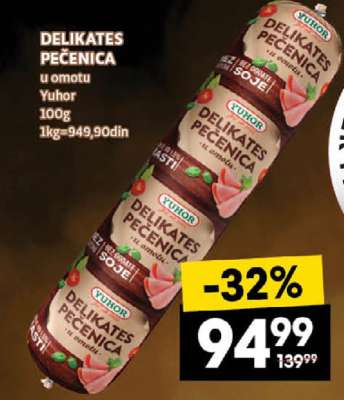 DELIKATES PEČENICA