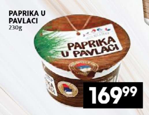 PAPRIKA U PAVLACI