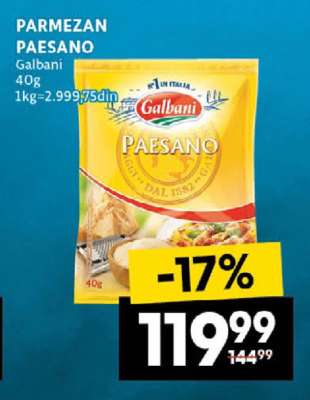 PARMEZAN PAESANO