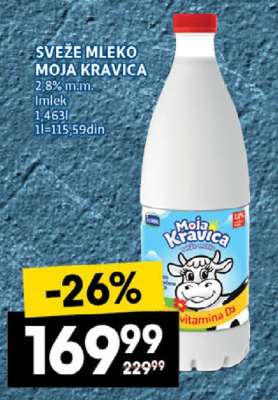 SVEŽE MLEKO MOJA KRAVICA