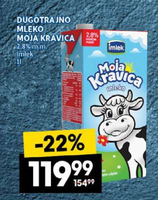 DUGOTRAJNO MLEKO Moja Kravica