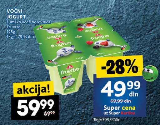 VOĆNI JOGURT
