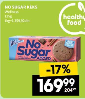 NO SUGAR KEKS