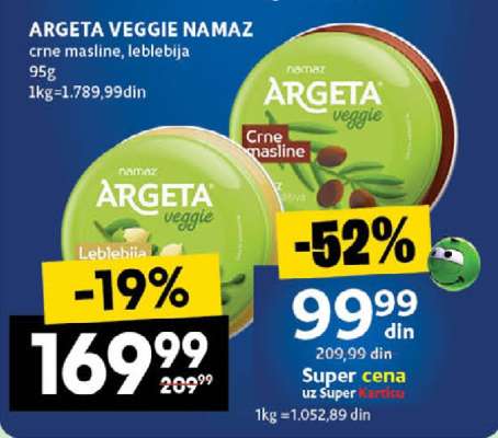 Argeta VEGGIE namaz
