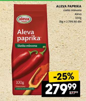ALEVA PAPRIKA