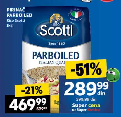 Pirinač Parboiled