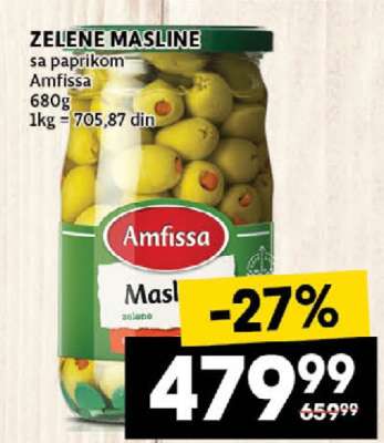 ZELENE MASLINE
