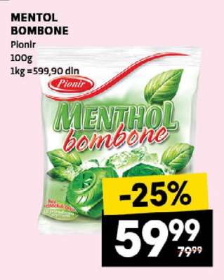 MENTOL BOMBONE
