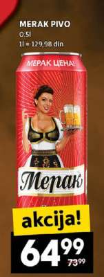 Merak pivo