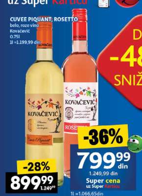 CUVEE PIQUANT, ROSETTO
