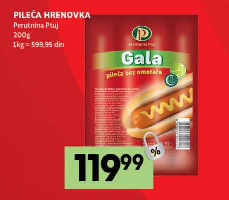 PILEĆA HRENOVKA