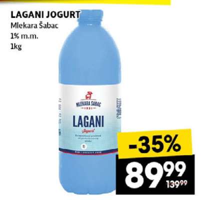 LAGANI JOGURT