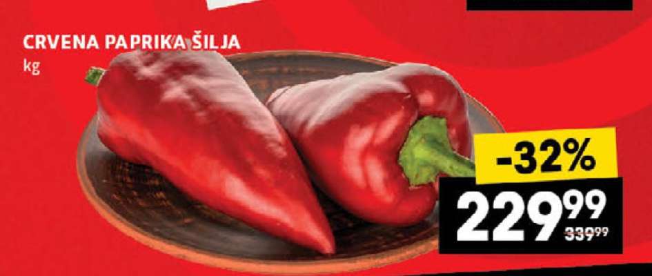 Crvena paprika šilja