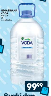 NEGAZIRANA VODA