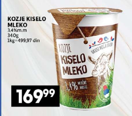KOZJE KISELO MLEKO