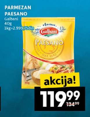 PARMEZAN PAESANO
