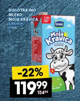 DUGOTRAJNO MLEKO Moja Kravica