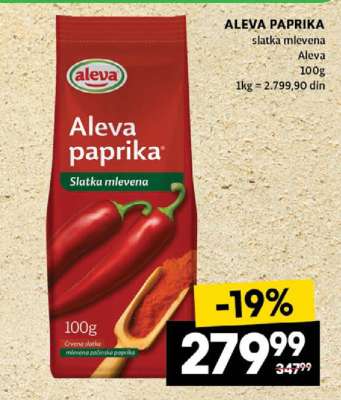 ALEVA PAPRIKA