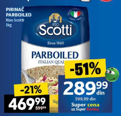 Pirinač Parboiled