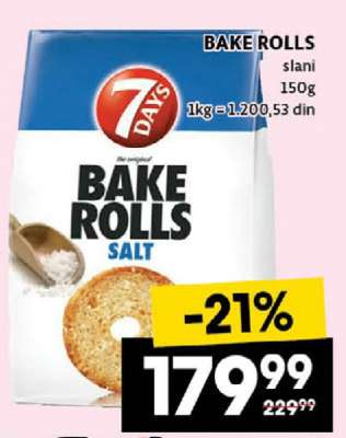 BAKE ROLLS