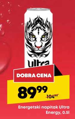 Energetski napitak Ultra Energy 0.5l