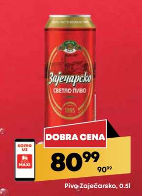 Pivo Zaječarsko 0.5l