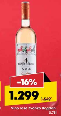 Vino rose Zvonko Bogdan 0.75l
