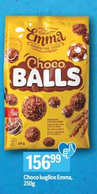 Choco kuglice Emma, 250g