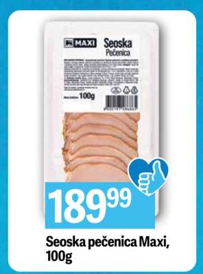 Seoska pečenica Maxi, 100g