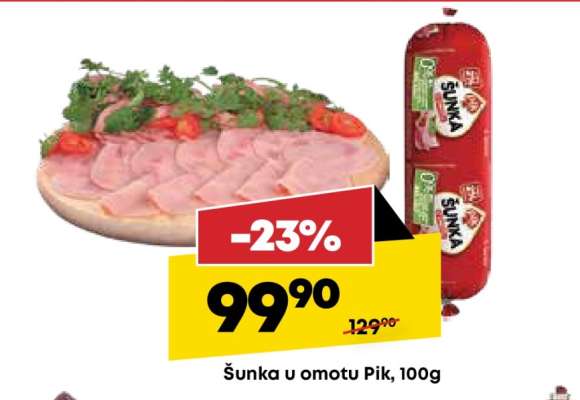 Šunka u omotu Pik 100g