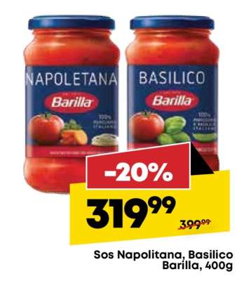 Sos Napolitana, Basilico Barilla, 400g
