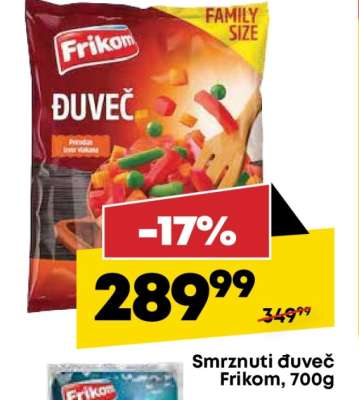 Smrznuti đuveč Frikom, 700g